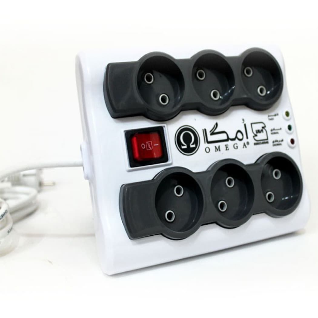 محافظ برق امگا 6 خانه صوتی تصویری