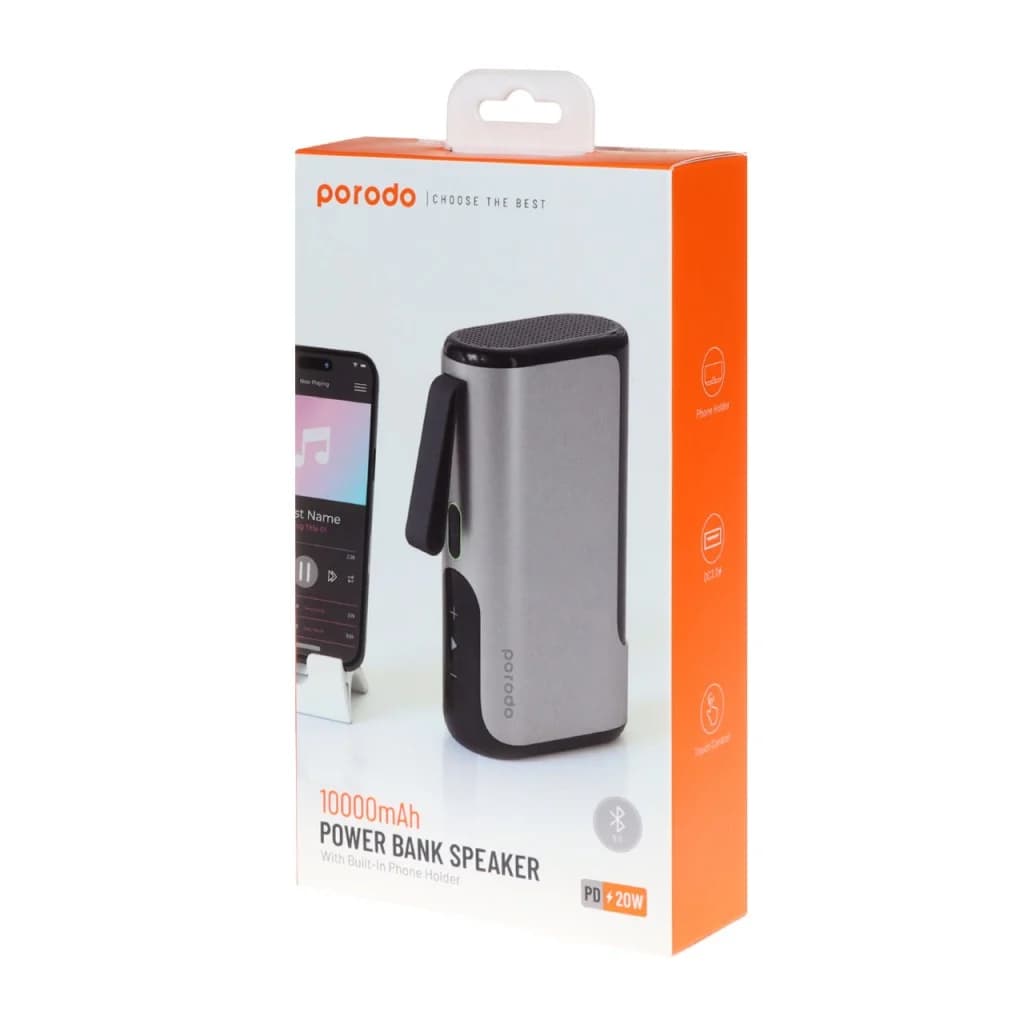 پاوربانک پرودو فست شارژ مدل PD-PBFCH022-SL ظرفیت 10000 میلی آمپر ساعت — تصویر ۱۱