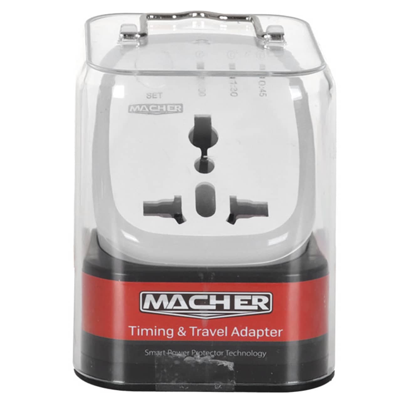 تبدیل برق 3 به 2 تایمر دار Macher MR-265 — تصویر ۳