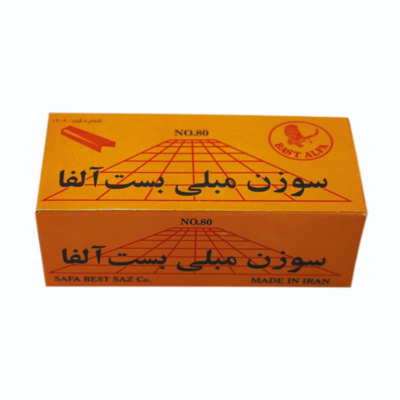سوزن منگنه مبلی بست آلفا سایز 80/12
