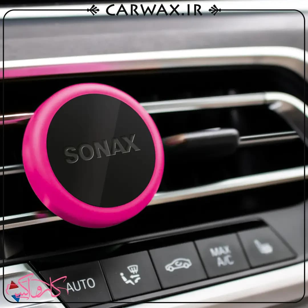 خوشبو کننده خودرو دریچه کولری (پنلی) فلامینگو سوناکس Sonax Air Freshener Sweet Flamingo — تصویر ۳