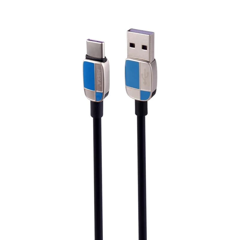 کابل تبدیل USB به USB-C هیسکا مدل LX-833 طول 1 متر — تصویر ۴