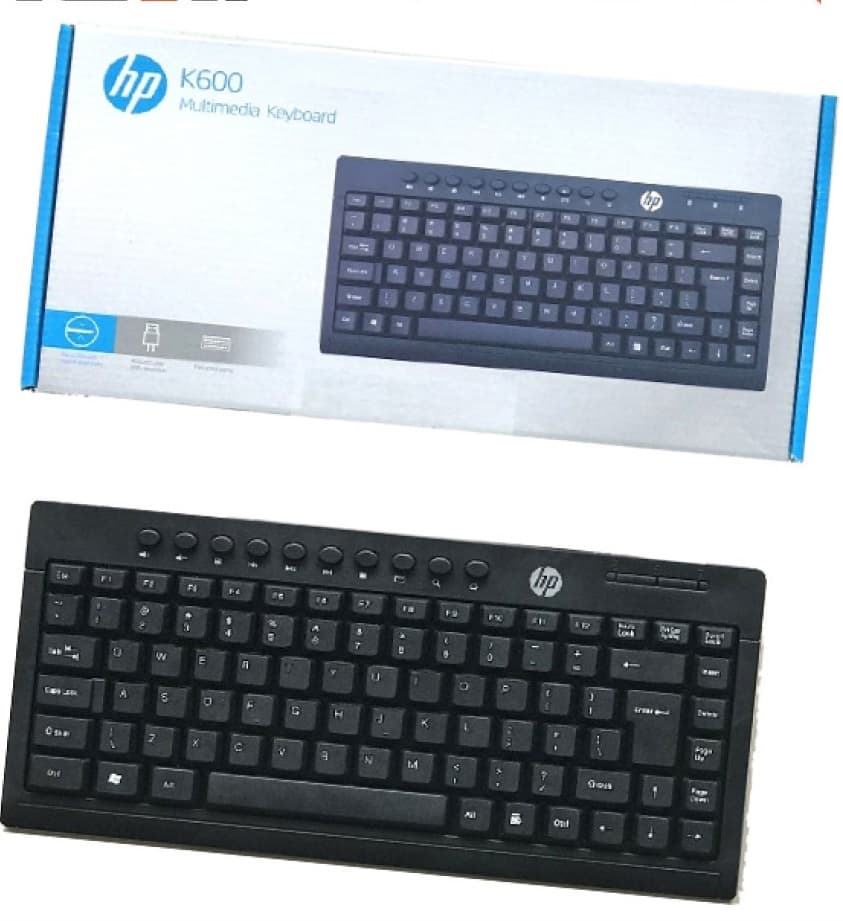 کیبورد سیم دار لپ تاپ HP K600