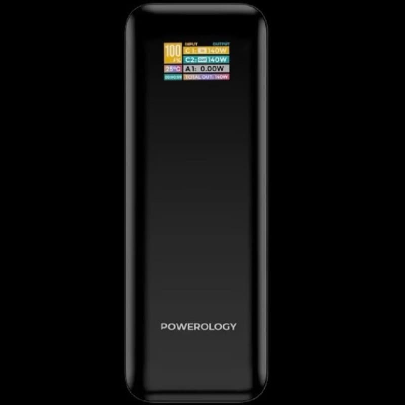 پاوربانک پاورلوژی 27000 میلی‌ آمپر 140 وات مدل NeuroVolt 140 PP090 — تصویر ۷