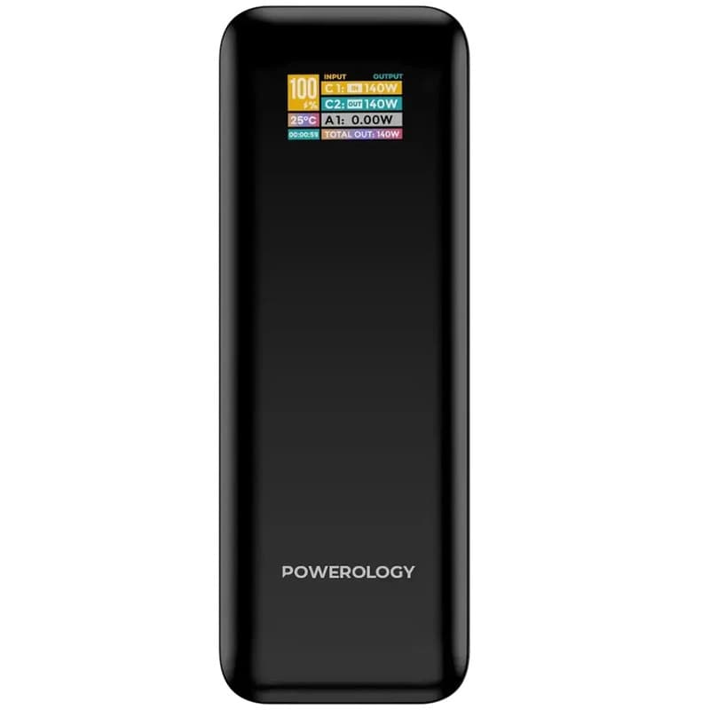 پاوربانک پاورلوژی 27000 میلی‌ آمپر 140 وات مدل NeuroVolt 140 PP090 — تصویر ۵