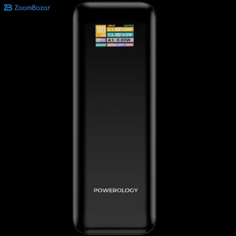 پاوربانک پاورلوژی 27000 میلی‌ آمپر 140 وات مدل NeuroVolt 140 PP090 — تصویر ۳