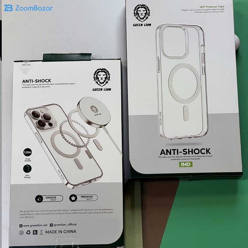قاب گرین مدل Anti-Shock Magsafe مناسب برای گوشی موبایل اپل iPhone 14 Pro Max — تصویر ۴
