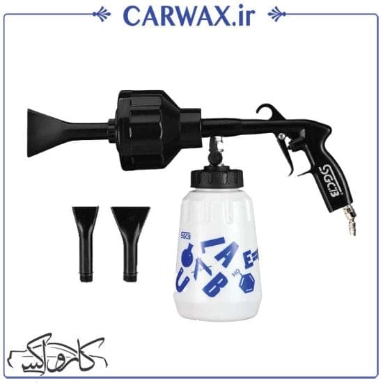 تفنگ فوم گان و کف پاش مخزن دار بادی خودرو یک لیتری اس جی سی بی SGCB Foam Gun
