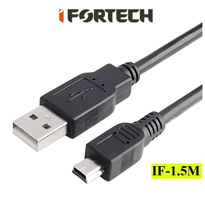 کابل IFORTECH USB2 TO 5PIN IF-1.5M
