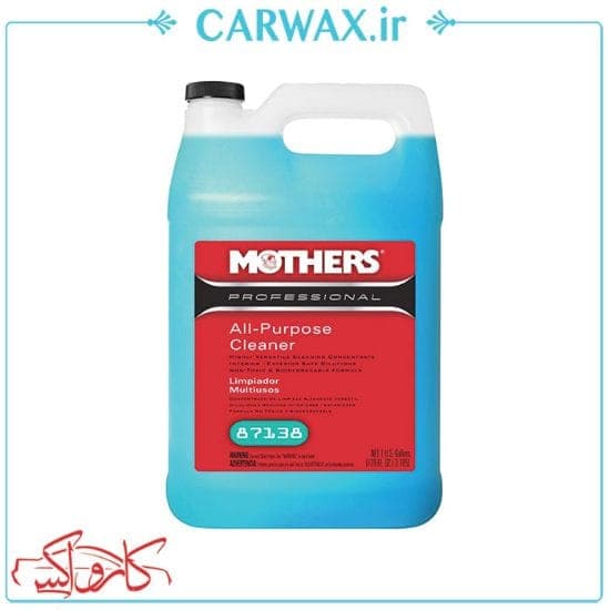 جرم گیر و صفرشوی داخل خودرو گالنی 4 لیتری مادرز Mothers All purpose Cleaner