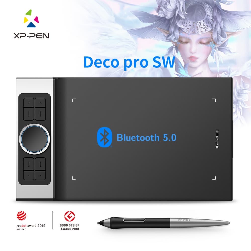 قلم نوری ایکس پی پن XP-PEN Deco pro small wireless (۱۲ماه گارانتی شرکتی)