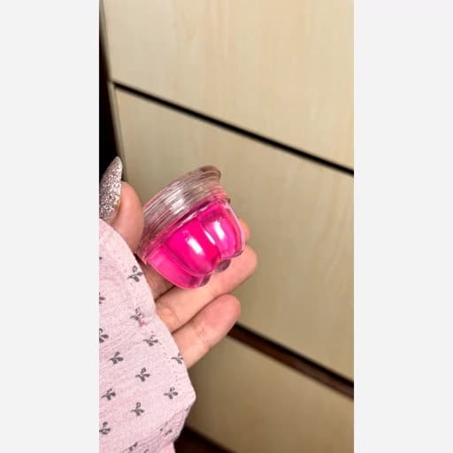 برق لب لیپ اویل هلو پینترستی فانتزی کیوت دخترانه کادو هدیه تولد نرم کننده و آبرسان قوی — تصویر ۵