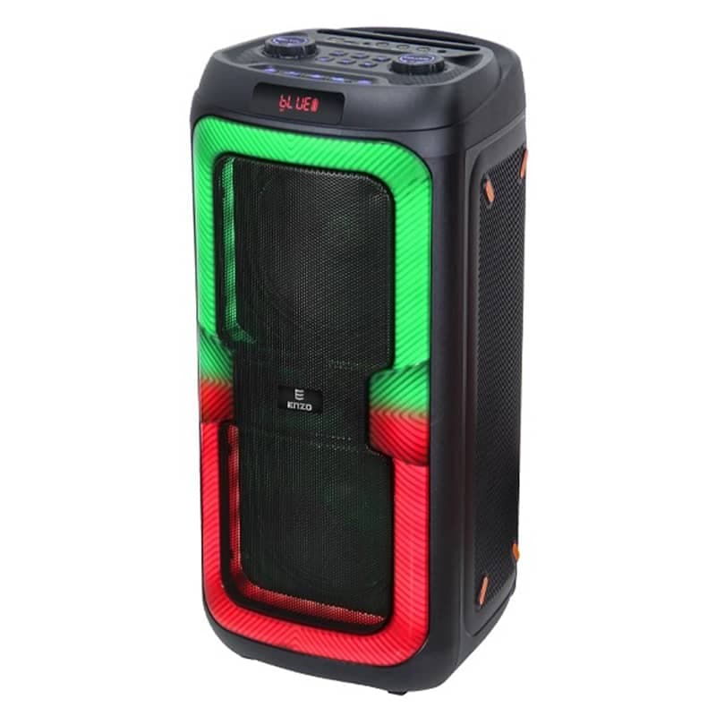 اسپیکر انزو باکس ENZO BOX M-810 2× 8″ 500W PMPO — تصویر ۳