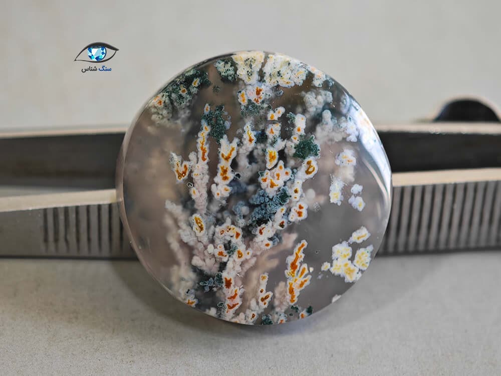 عقیق شجر بهاری گرد 8.5 گرم — تصویر ۲