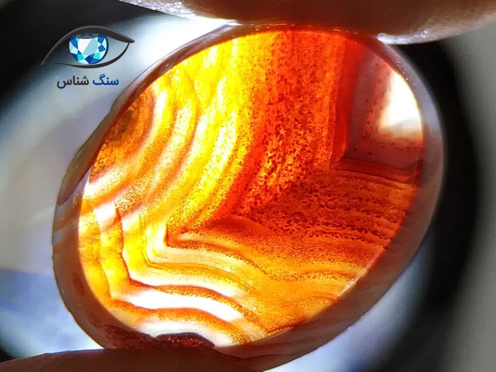 عقیق سرخ طبیعی 1 گرم — تصویر ۲