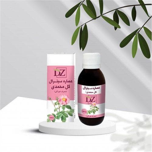 عصاره خوراکی گل محمدی 120 سی سی دکتر زرقانی(کد03)