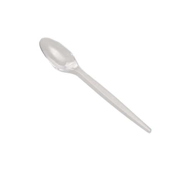 قاشق یکبارمصرف مربا خوری سرو طب بی رنگ بسته 50 عددی