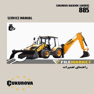 راهنمای تعميرات لودر بکهو چگوارا مدل 885