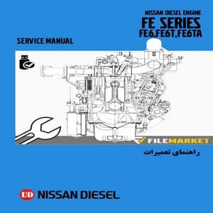 راهنمای تعميرات موتور نیسان دیزل مدل FE Series(FE6,FE6T,FE6TA) — تصویر ۲