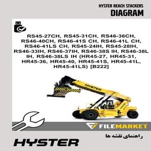 راهنمای نقشه های برق و هیدرولیک ریچ استاکر هایستر سری RS-HR