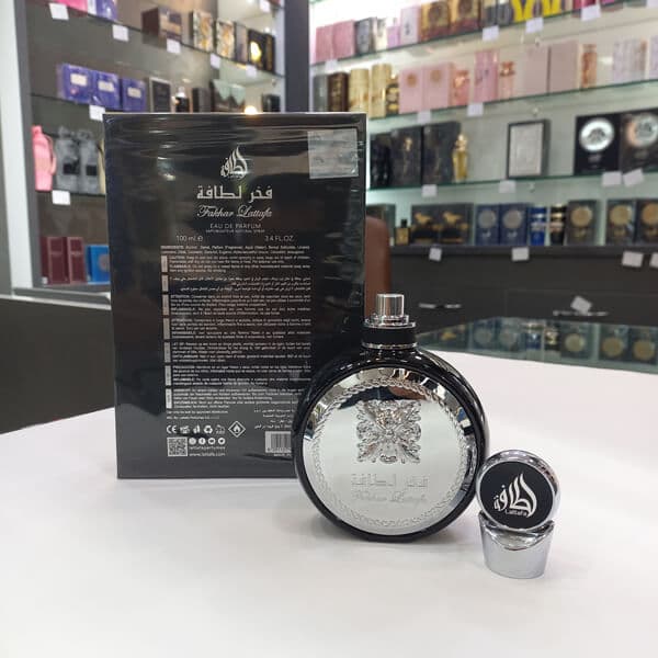 عطر ادکلن فخر لطافه مردانه نقره ای — تصویر ۶