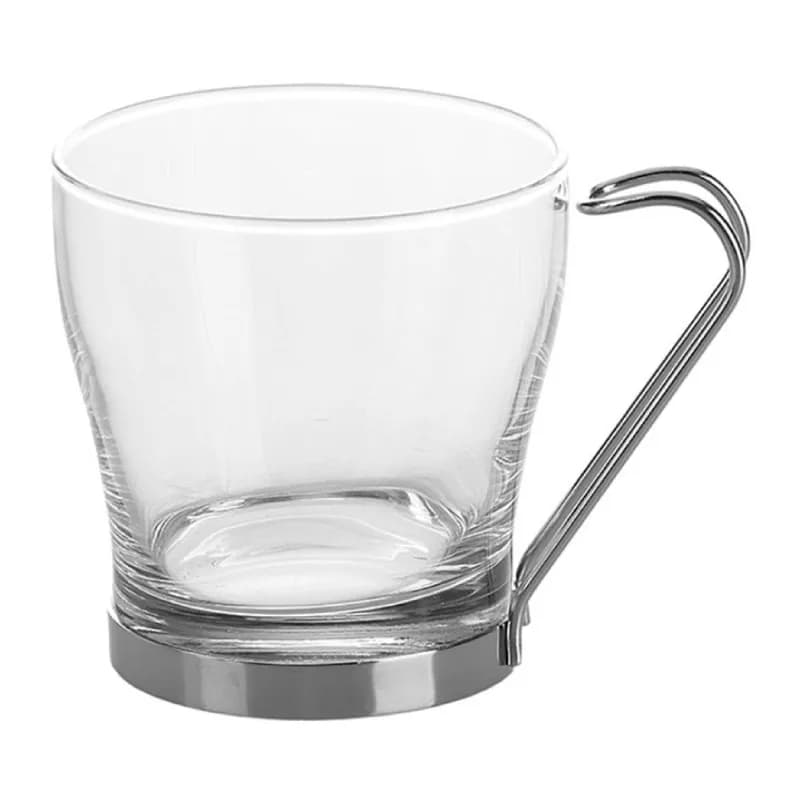 فنجان پاشاباغچه مدل کورما دسته استیل کد 42665 — تصویر ۴