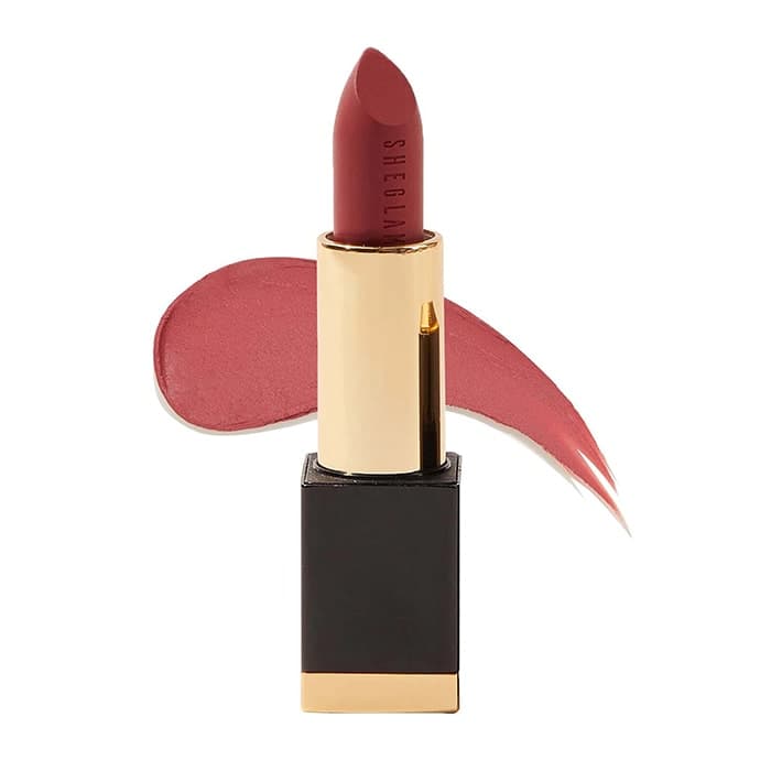 رژ جامد مات شیگلم Sheglam سری Matte Allure رنگ Love Language — تصویر ۹