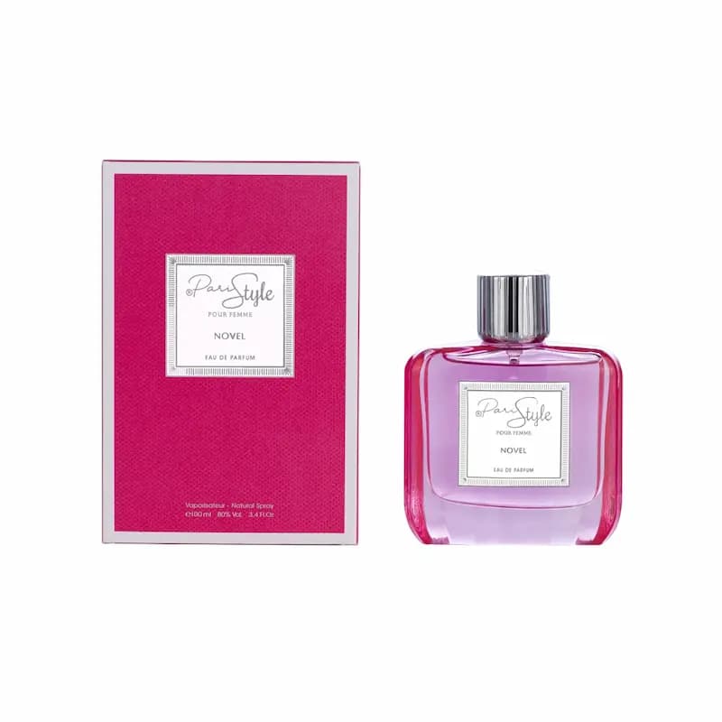 ادکلن زنانه پاریس استایل مدل نوول رایحه شیرین و گلی 100ML