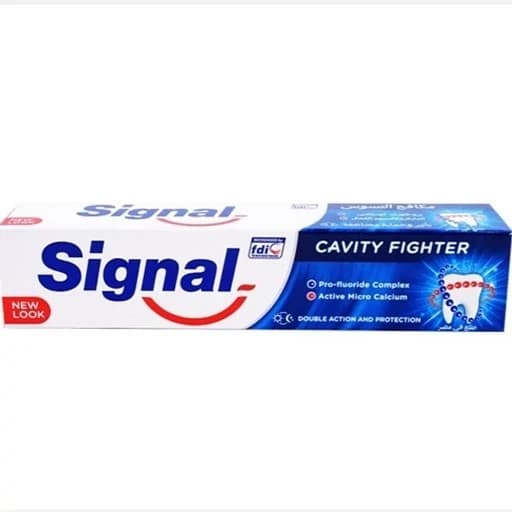 خمیر دندان ضد پوسیدگی سیگنال مدل Cavity Fighter حجم 120 میل — تصویر ۲