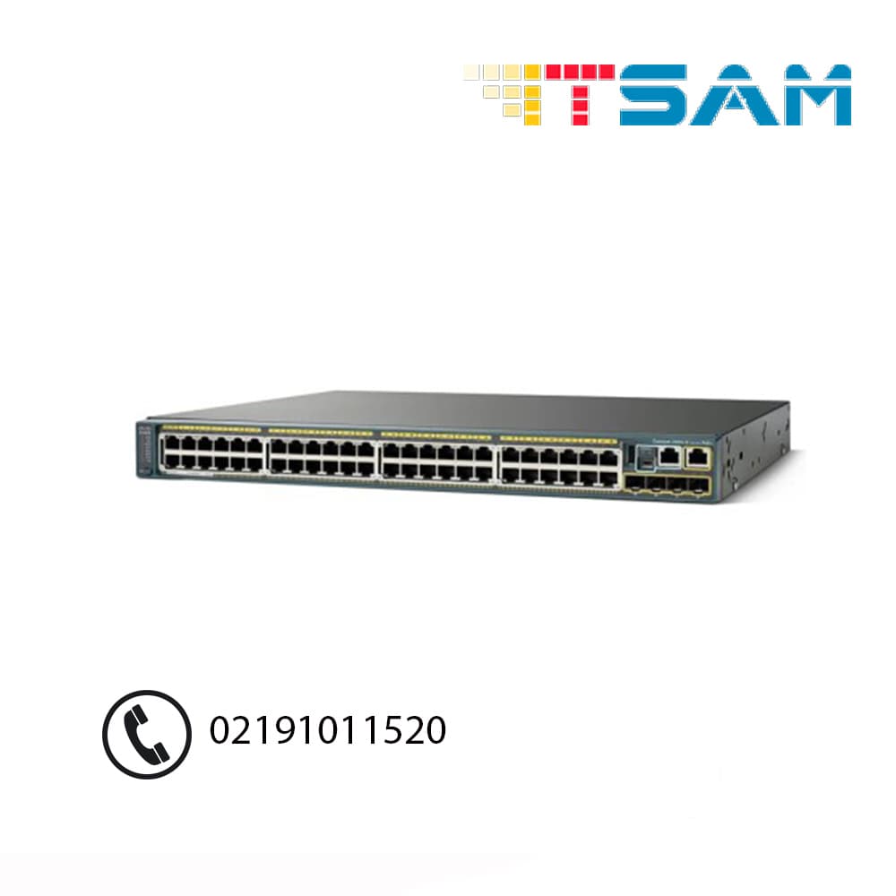 سوئیچ سیسکو Cisco WS-C2960S-F48LPS-L