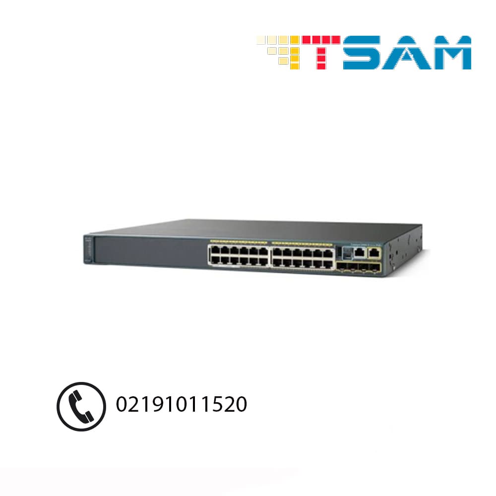 سوئیچ سیسکو Cisco WS-C2960S-F24TS-S