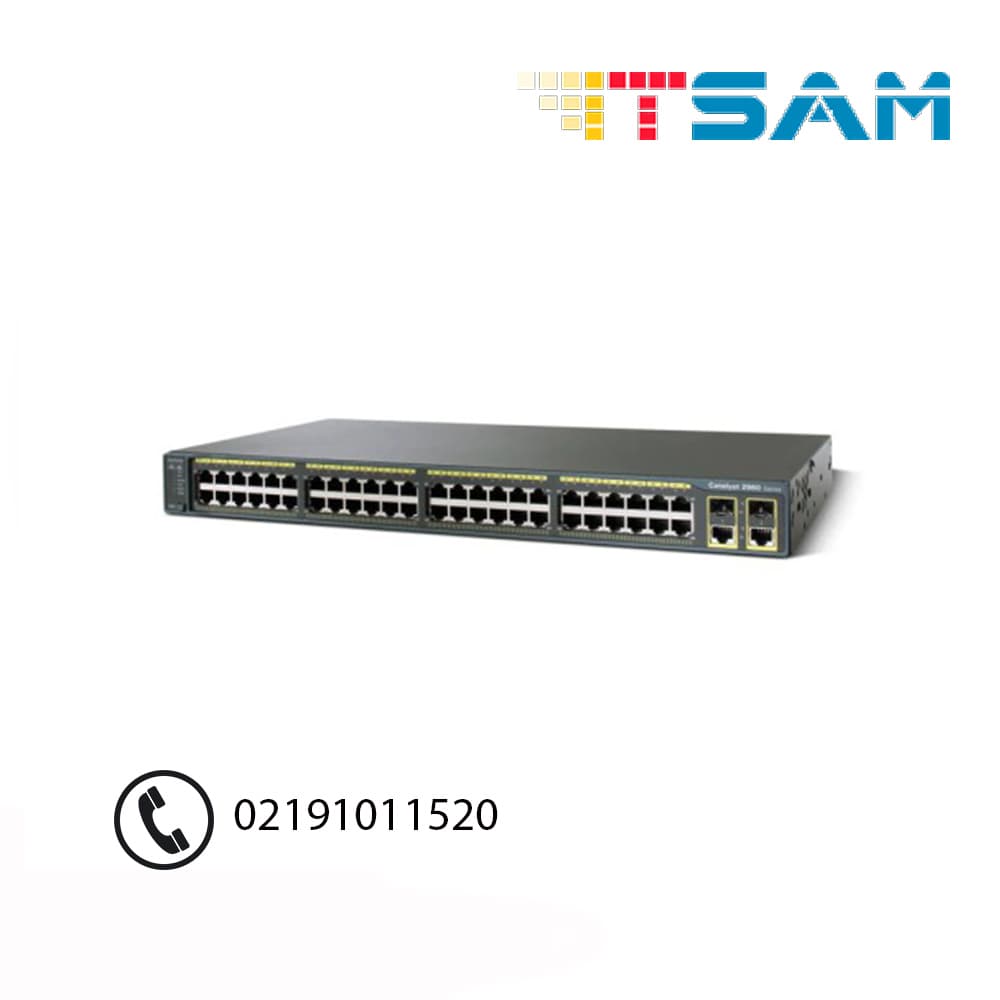 سوئیچ سیسکو Cisco WS-C2960XR-48LPS-I