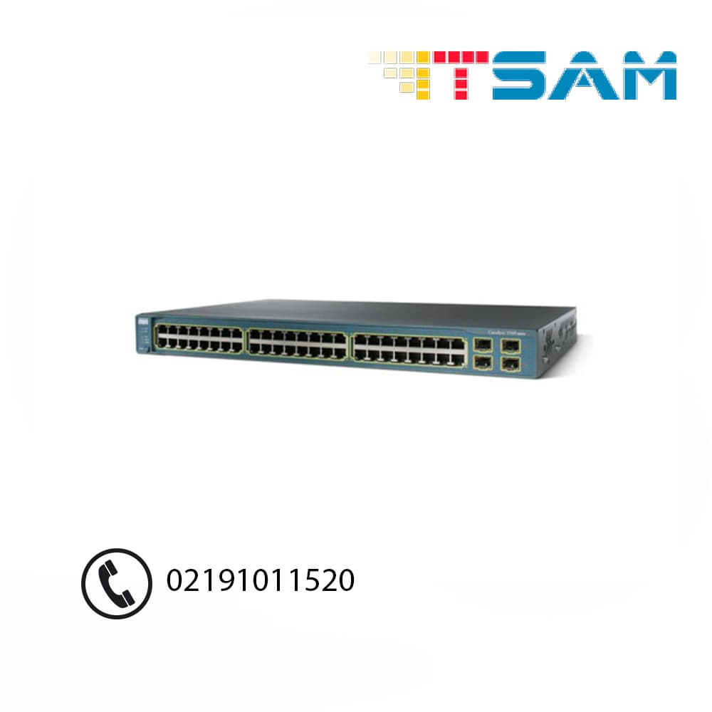 سوئیچ سیسکو Cisco WS-C3560-48TS-E
