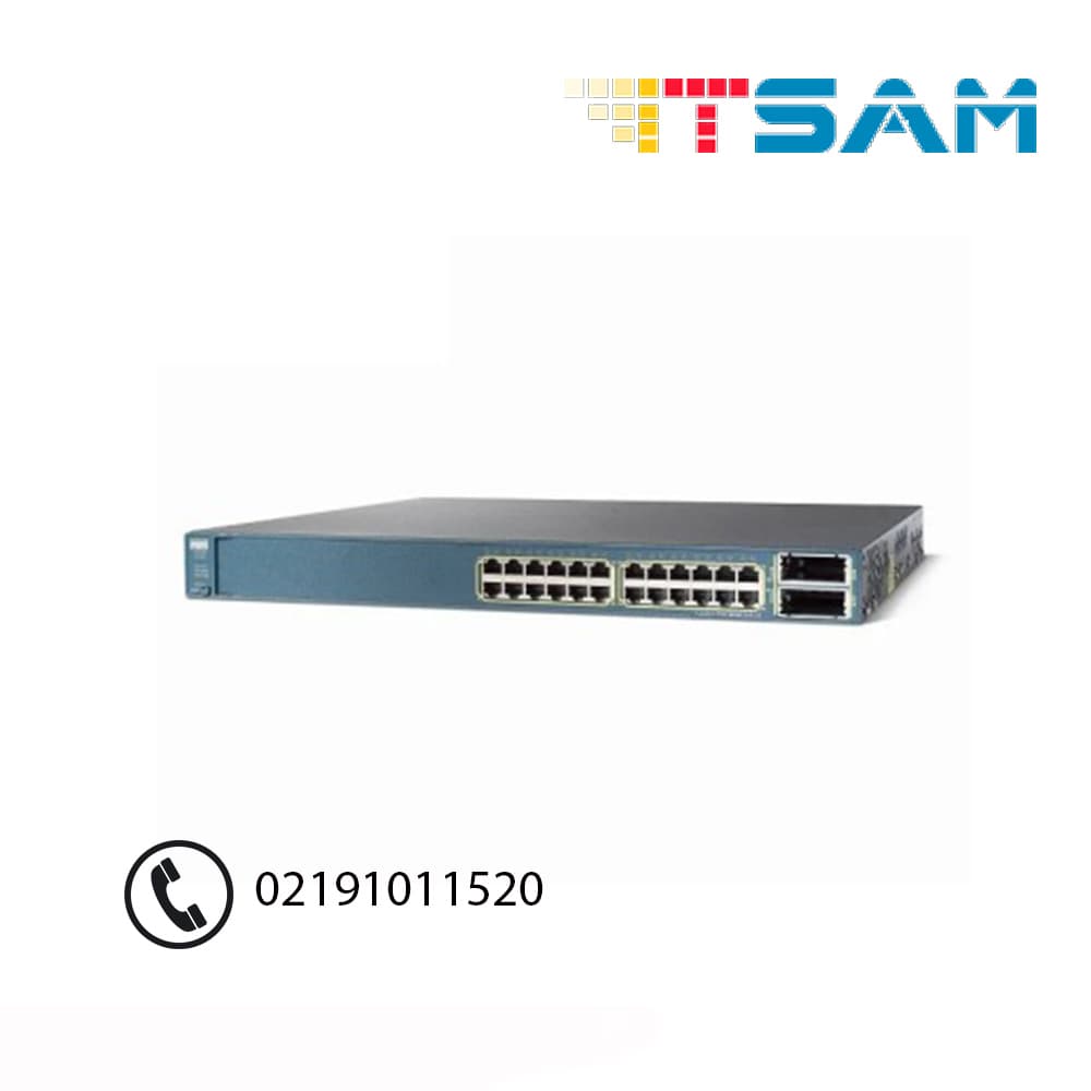 سوئیچ سیسکو Cisco WS-C3560E-24PD-E