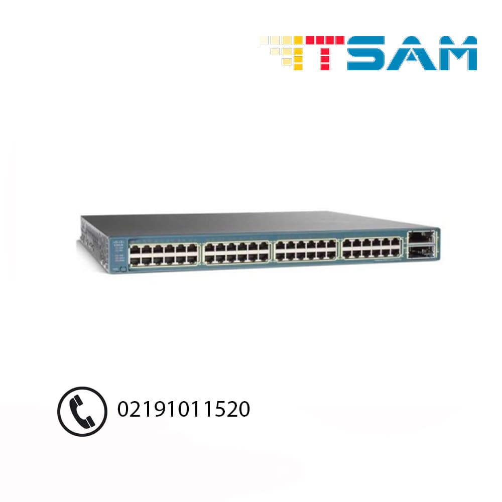 سوئیچ سیسکو Cisco WS-C3560E-48PD-E