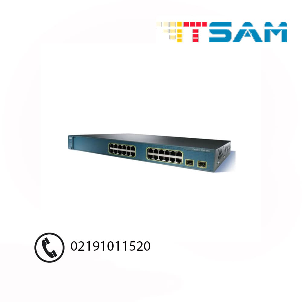 سوئیچ سیسکو Cisco WS-C3560G-24TS-E