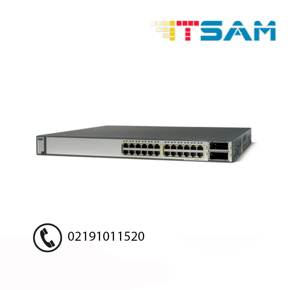 سوئیچ سیسکو Cisco WS-C3750E-24TD-E