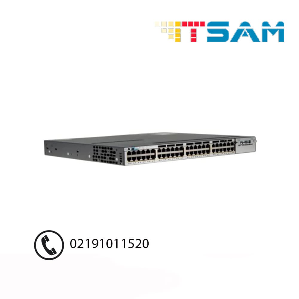 سوئیچ سیسکو Cisco WS-C3750E-48PD-SF — تصویر ۲
