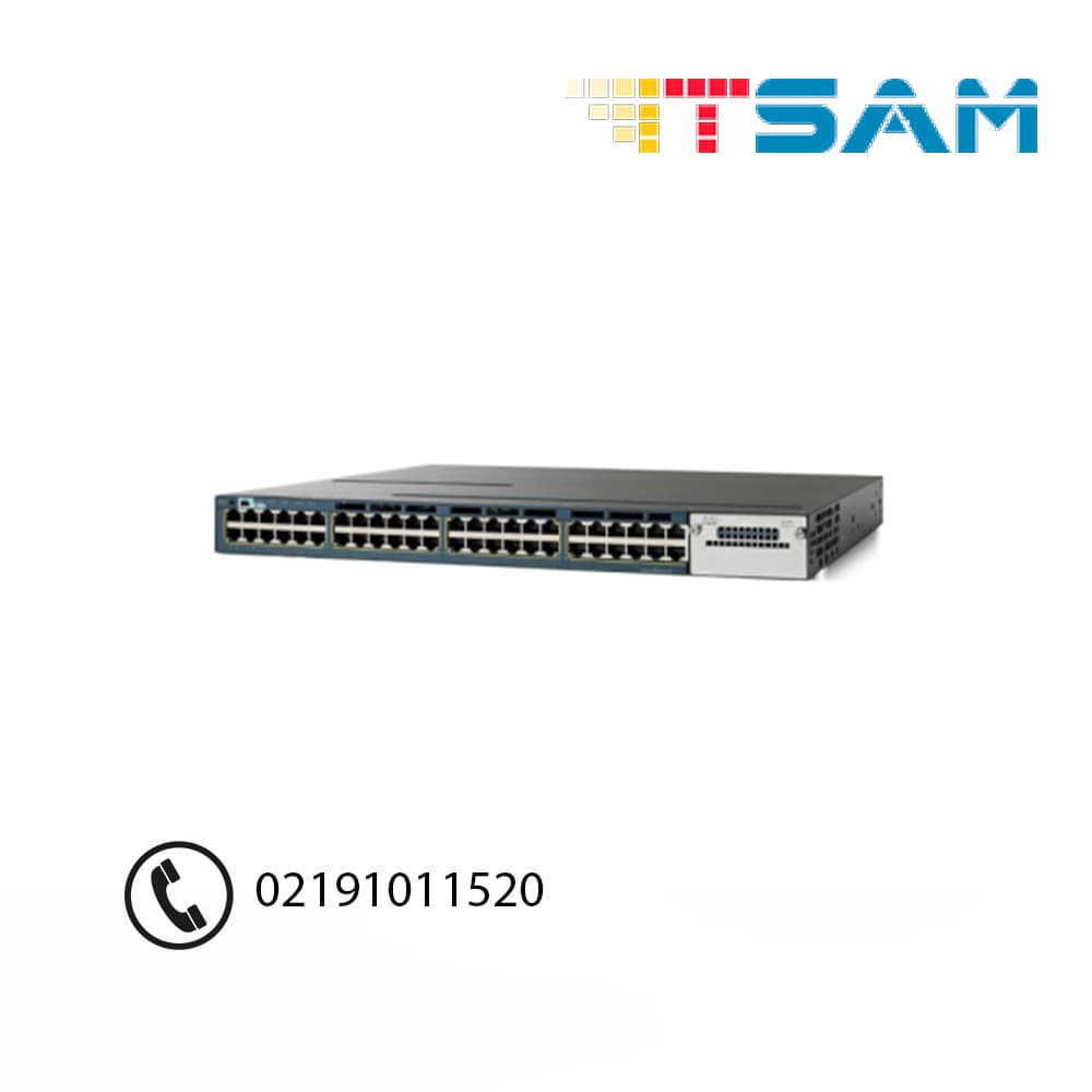 سوئیچ سیسکو Cisco WS-C3560X-48PF-E