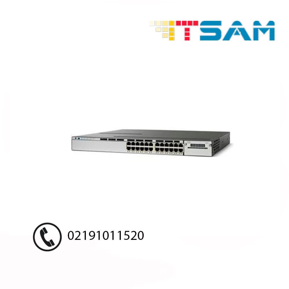 سوئیچ سیسکو Cisco WS-C3750X-24P-L