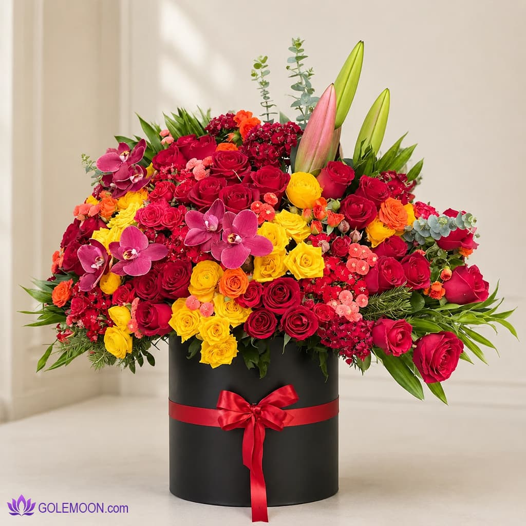 باکس گل واله