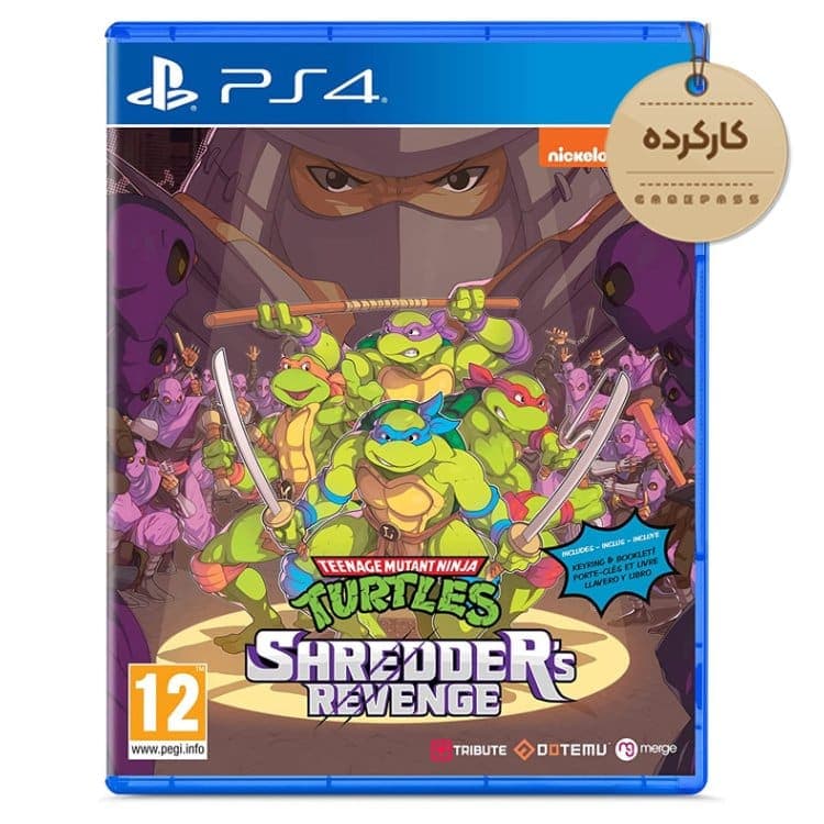 دیسک بازی Teenage Mutant Ninja Turtles: Shredder’s Revenge کارکرده – مخصوص PS4