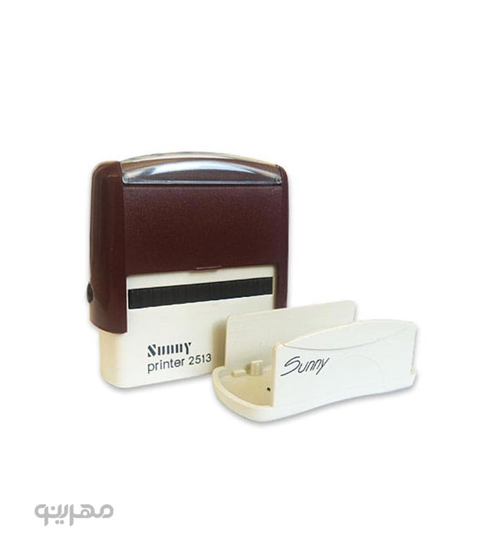 مهر ژلاتینی مستطیل Sunny 2513