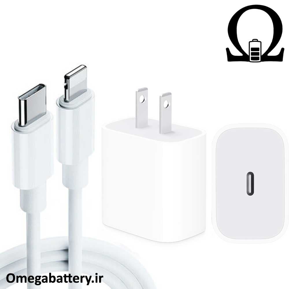شارژر، کابل شارژ و آداپتور اصلی آیفون iPhone 12 Pro