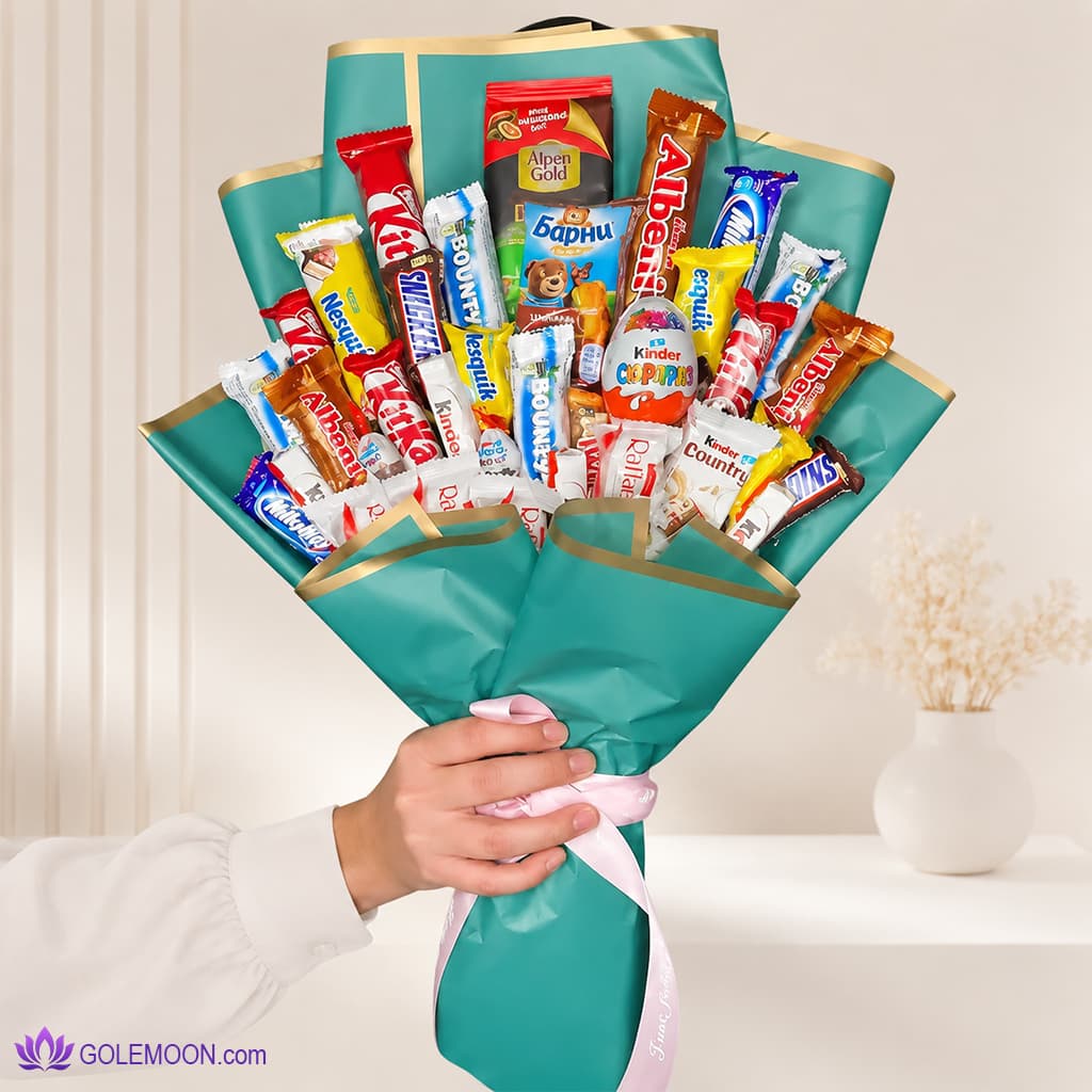 دسته شکلات ولنتاینی پرنیا