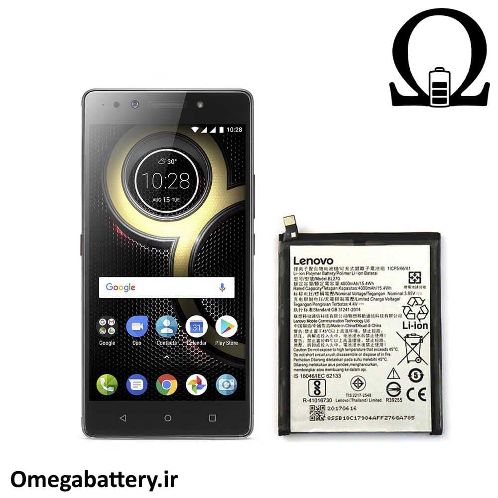 باتری اصلی گوشی لنوو Lenovo K8 plus – BL273