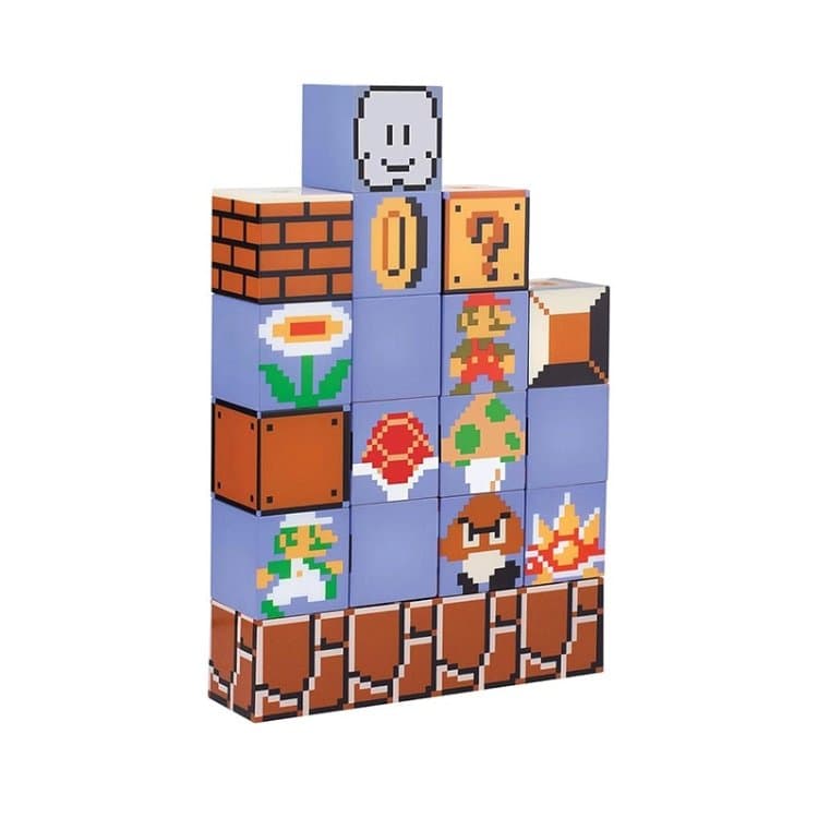 لامپ Paladone طرح Super Mario Bros Build a Level Light