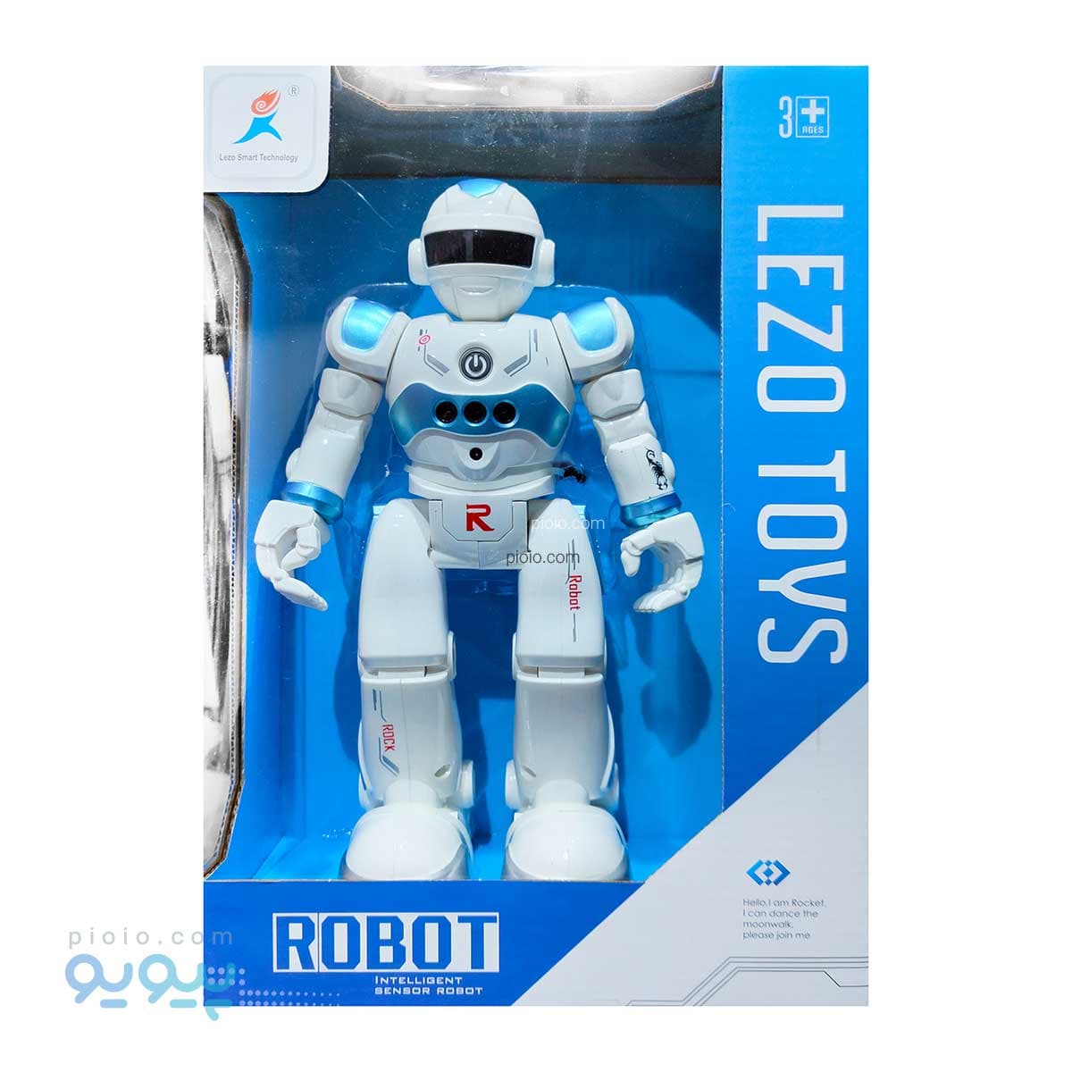 اسباب بازی ربات سنسور دارمدل LEZOTOYS تک و عمده