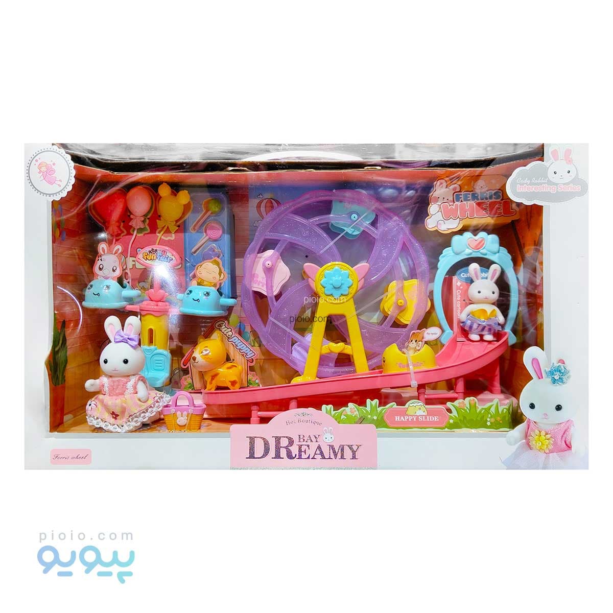 اسباب بازی شهربازی خرگوش کوچولو مدلdreamybay آیتم 6684 تک و عمده