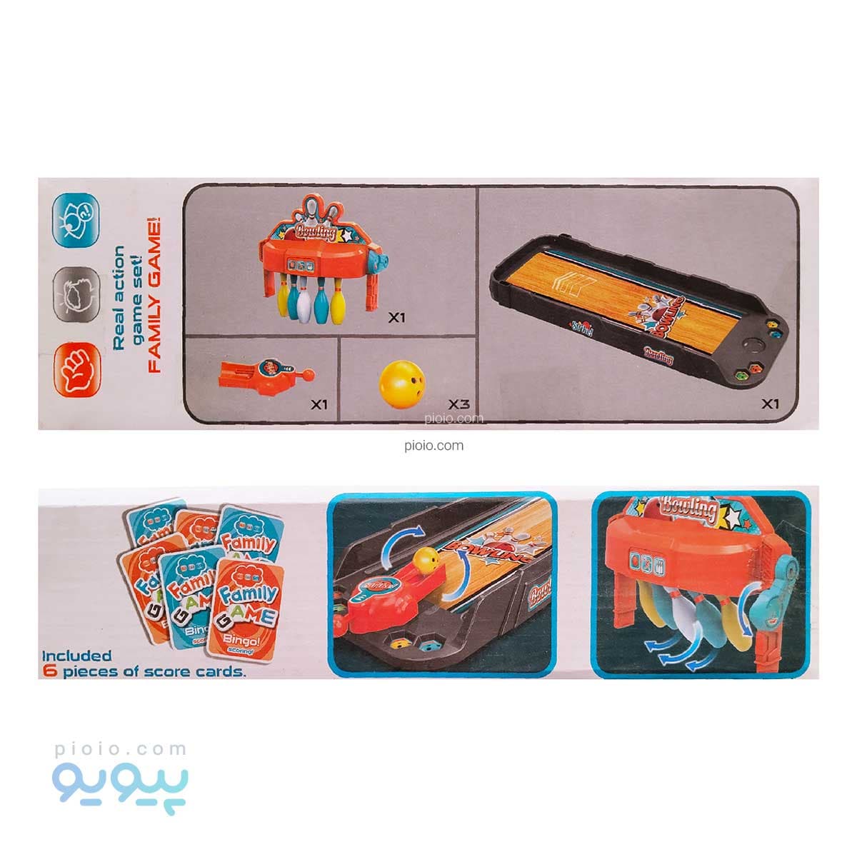اسباب بازی بولینگ کینگز اسپورت مدل YZ1905 تک و عمده — تصویر ۴